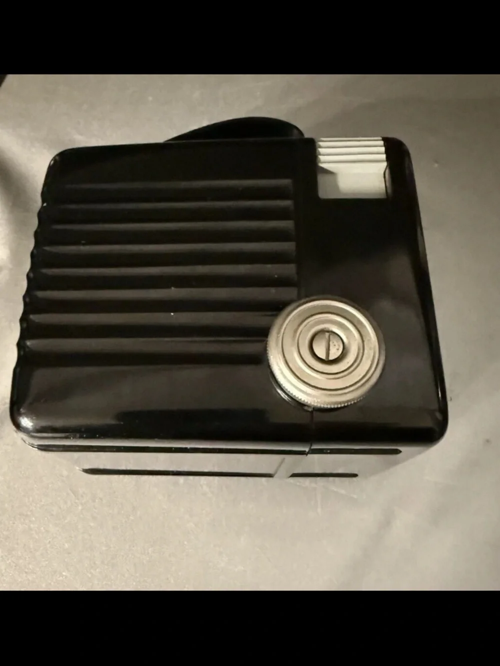 Kodak Brownie Hawkeye Flash Model Vintage Black Box Camera